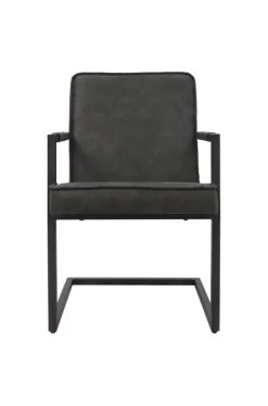 Livingruhm Stuhl Kansas Bullleder Graphit -Paulmann Store stuhl kansas bullleder graphit von henkschram 1296249 13094 1280x1280