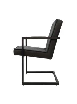 Livingruhm Stuhl Kansas Bullleder Graphit -Paulmann Store stuhl kansas bullleder graphit von henkschram 1296251 13094 1280x1280