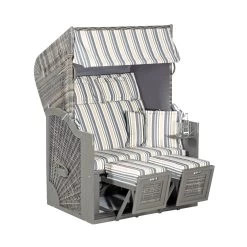 SunnySmart Strandkorb Rustikal 285 Z Sun Edition Vintage-anthrazit