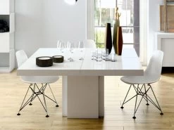 Temahome Dusk Esstisch Hochglanz Weiß 150 X 150 Cm -Paulmann Store temahome dusk esstisch hochglanz weib 150x150cm 1309522 60 160 1280x1280