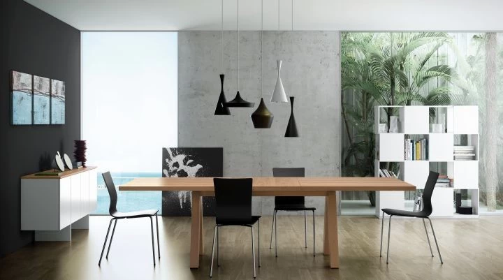 Temahome Edge Sideboard Weiß & Eiche 200 Cm 6 Temahome Edge Sideboard Weiß & Eiche 200 Cm – Bild 4