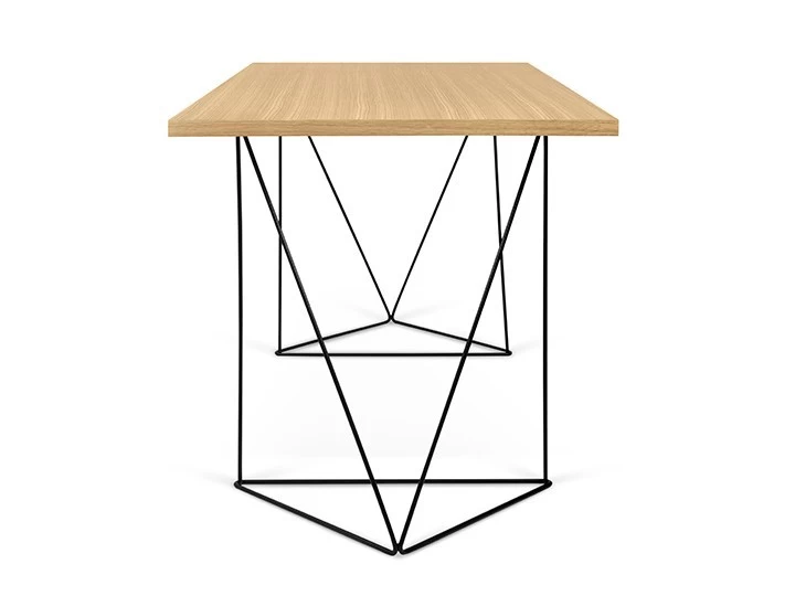 Temahome Flow Schreibtisch Wildeiche & Schwarz 140x75cm 10 Temahome Flow Schreibtisch Wildeiche & Schwarz 140x75cm – Bild 8