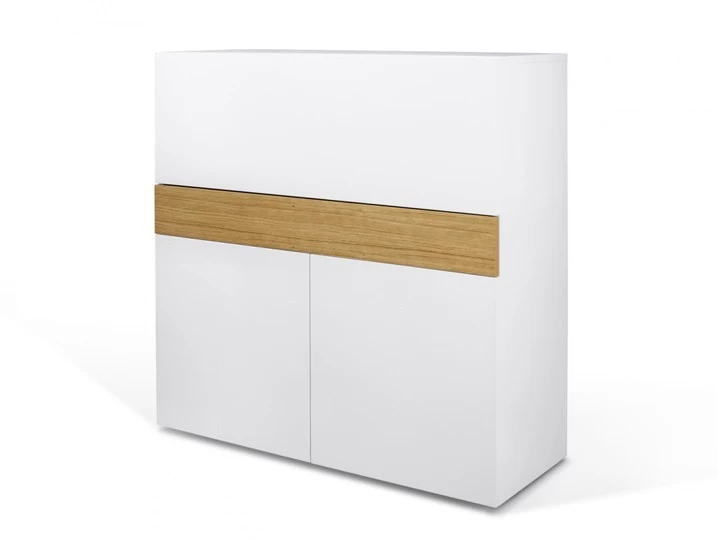 Temahome Focus Sekretär Weiß & Eiche 110cm 7 Temahome Focus Sekretär Weiß & Eiche 110cm – Bild 5