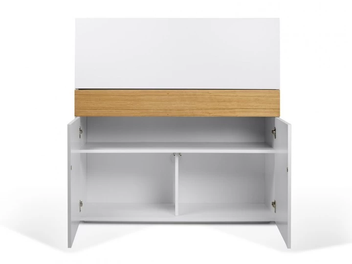 Temahome Focus Sekretär Weiß & Eiche 110cm 9 Temahome Focus Sekretär Weiß & Eiche 110cm – Bild 7