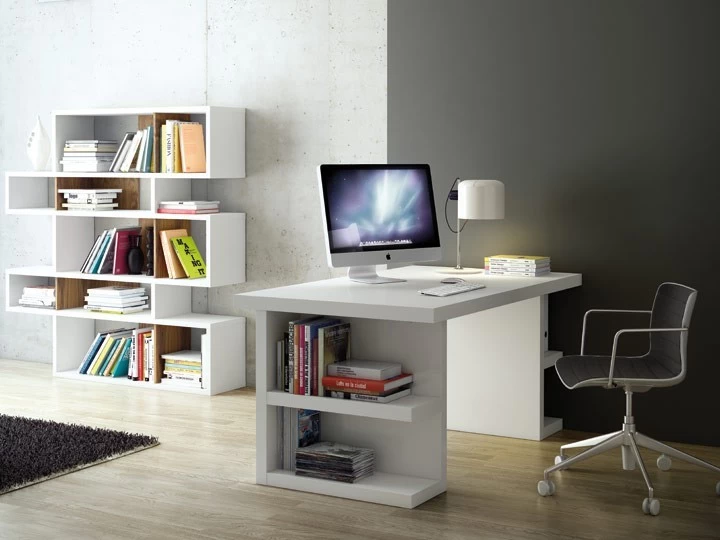 Temahome Multi04 Schreibtisch Weiß 160x90cm 3 Temahome Multi04 Schreibtisch Weiß 160x90cm