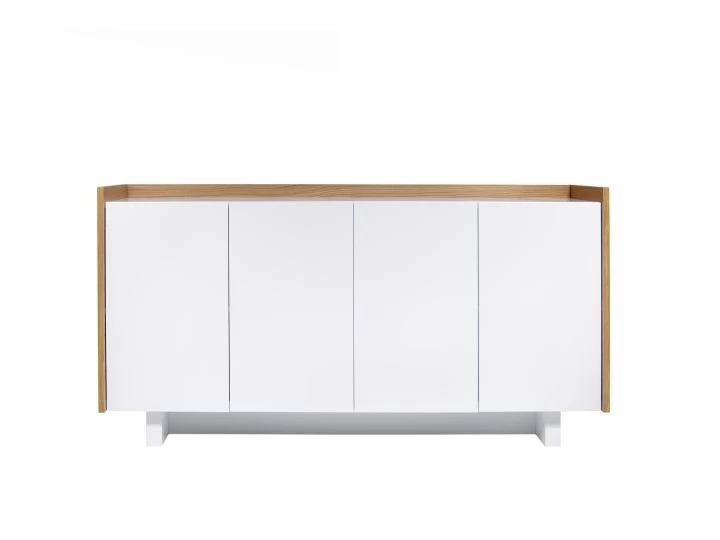 Livingruhm Skin Sideboard Weiß & Eiche 160 Cm 3 Livingruhm Skin Sideboard Weiß & Eiche 160 Cm