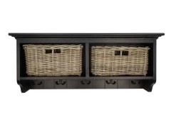 Henk Schram Wandgarderobe Luca - Mit 2 Körbe