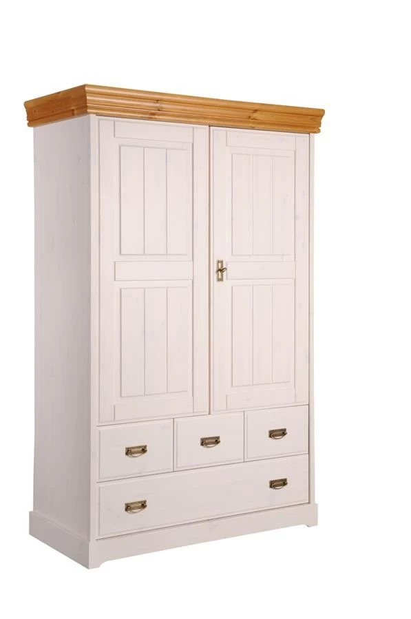 Livingruhm Wäscheschrank Melina 2 Türig Kiefer Massiv Weiß Gewachst 3 Livingruhm Wäscheschrank Melina 2 Türig Kiefer Massiv Weiß Gewachst