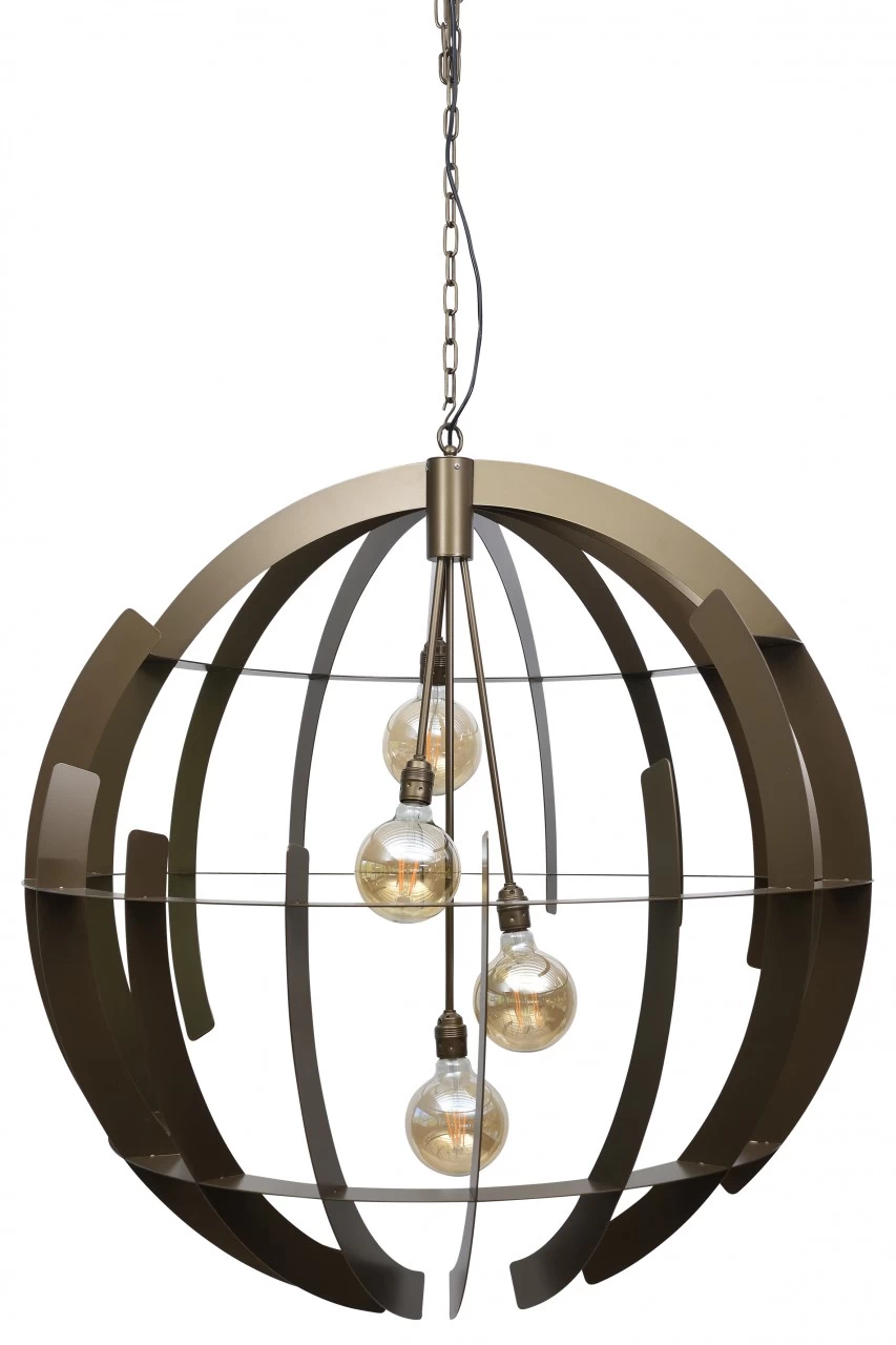 ZTahl Hängeleuchte Terra 100 Cm Messing 3 ZTahl Hängeleuchte Terra 100 Cm Messing