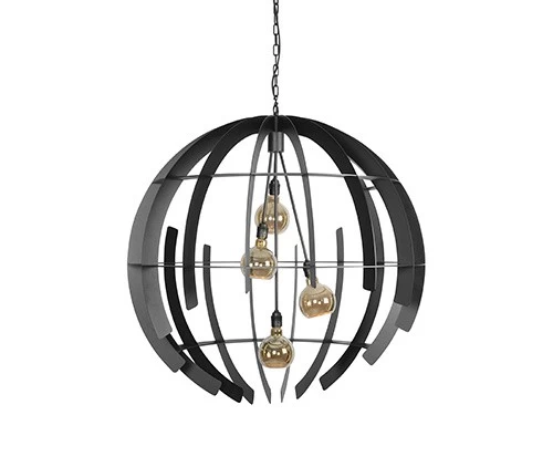 ZTahl Hängeleuchte Terra 100 Cm Schwarz 3 ZTahl Hängeleuchte Terra 100 Cm Schwarz