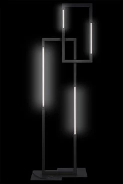 ZTahl LED-Stehleuchte Veneto Schwarz