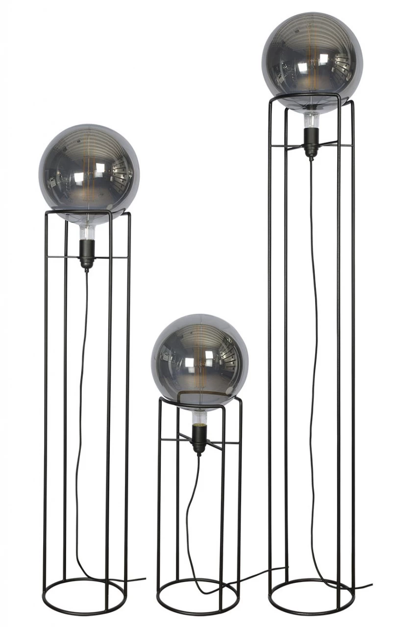 ZTahl Stehleuchte Arone Schwarz 85 Cm 4 ZTahl Stehleuchte Arone Schwarz 85 Cm – Bild 2